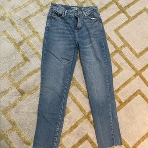 Levi’s high rise ankle slim jeans